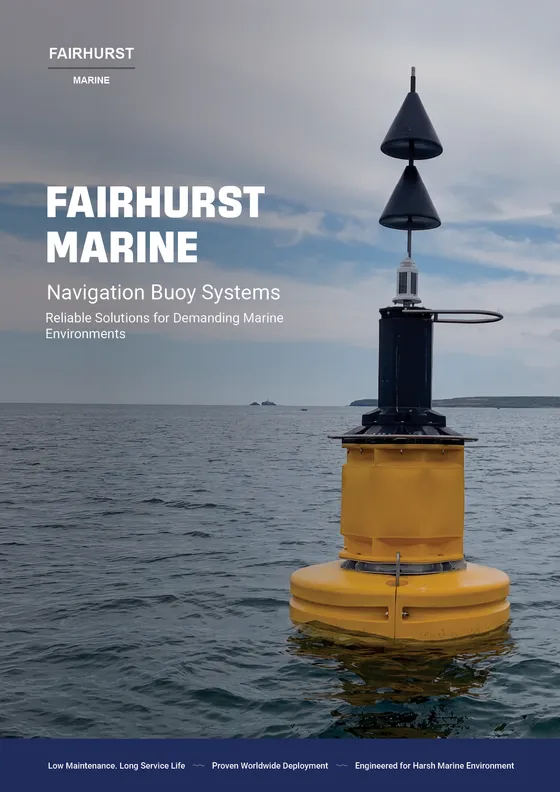 Technical Brochure Design example: Fairhurst Marine