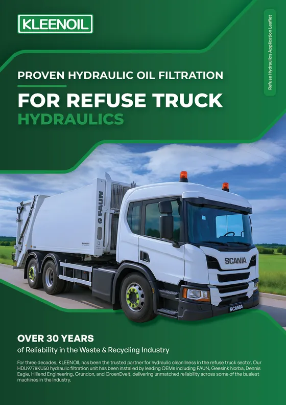 Kleenoil Filtration: 9-page product leaflet